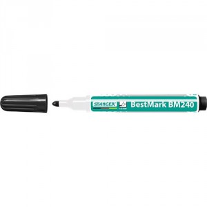 T&aacute;blafilc STANGER BM 240 1-3mm kerek&iacute;tett v&eacute;gű fekete