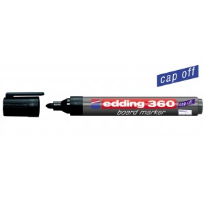 Táblafilc EDDING 360 kerekített végű 1,5- 3mm  Fekete