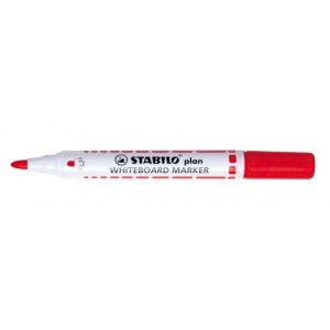 Táblafilc STABILO 64140  2,5-3,5mm  piros   kerekített végű