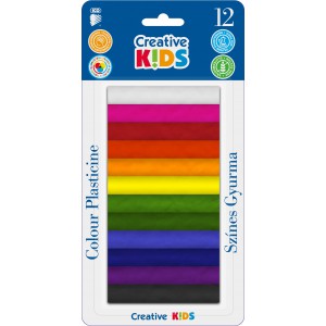 Gyurma 12klt ICO Creative Kids színes  165g