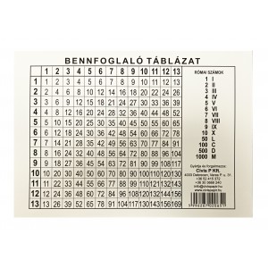 Bennfoglal&oacute; t&aacute;bl&aacute;zat A5