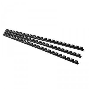 Fűzőspir&aacute;l 10-11mm 65lapig  fekete